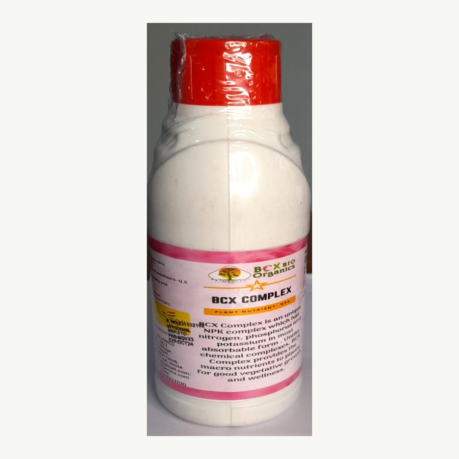 BCX Complex 100 ml from the Sasya Raksha Gold kit