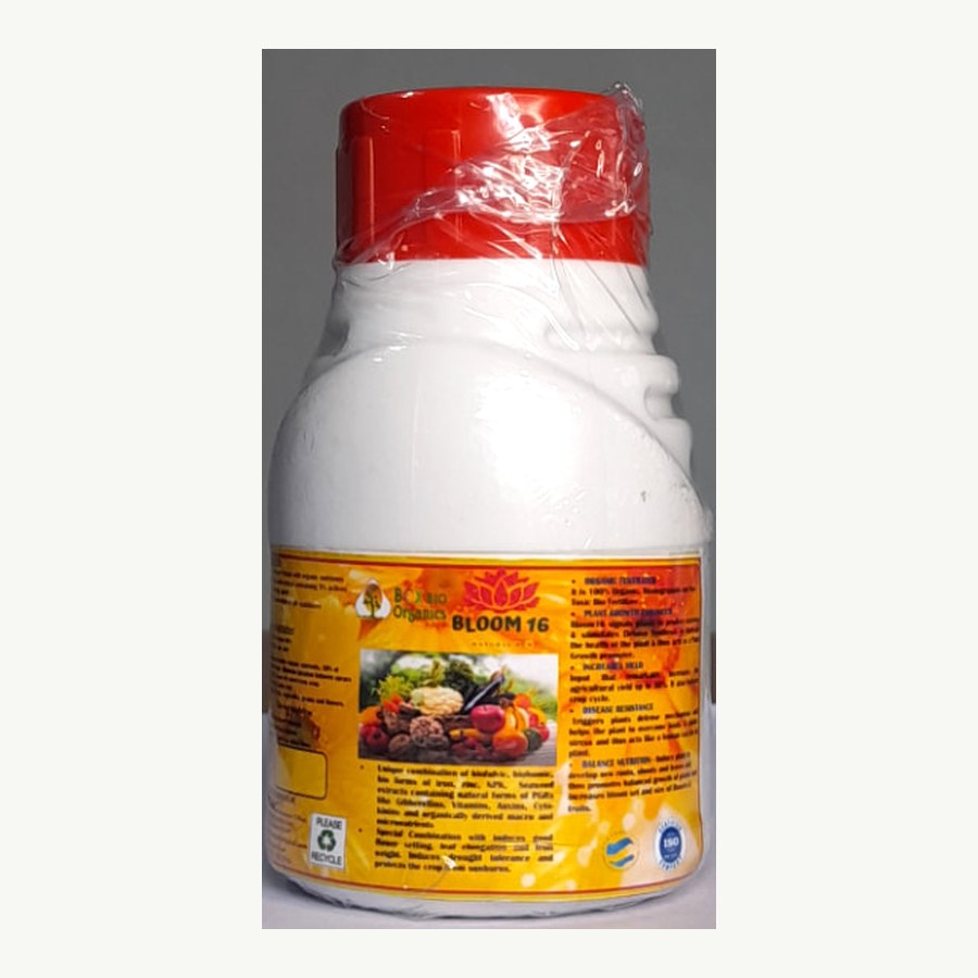 Bloom 16 100 ml from the Sasya Raksha Gold kit